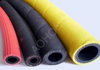 Air/Water Rubber Hoses with Fiber reinforced